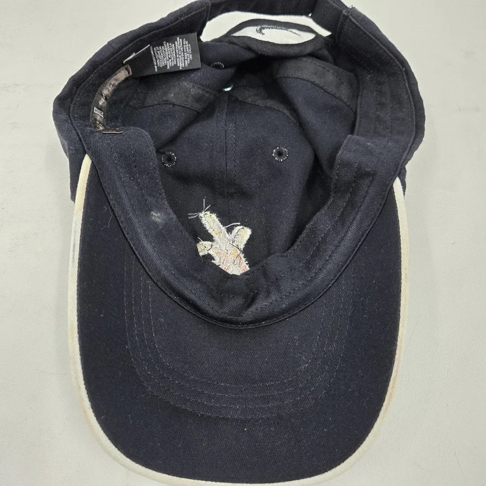 Nike XS Energy Tiger Woods Black Golf Hat Cap Adjustable Strap Back Vintage